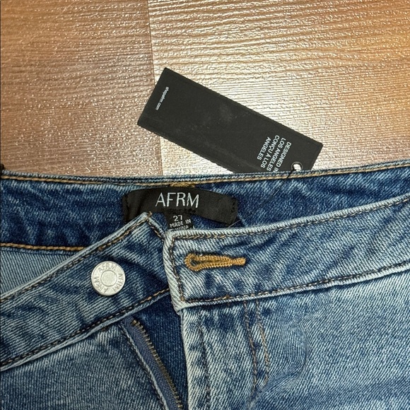 AFRM “FEZ” Denim Jeans - Picture 7 of 14